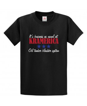 It's Business As usual At Kramerica Oil Tanker Bladder System Unisex Classic Kids and Adults T-Shirt For Sitcom Lovers